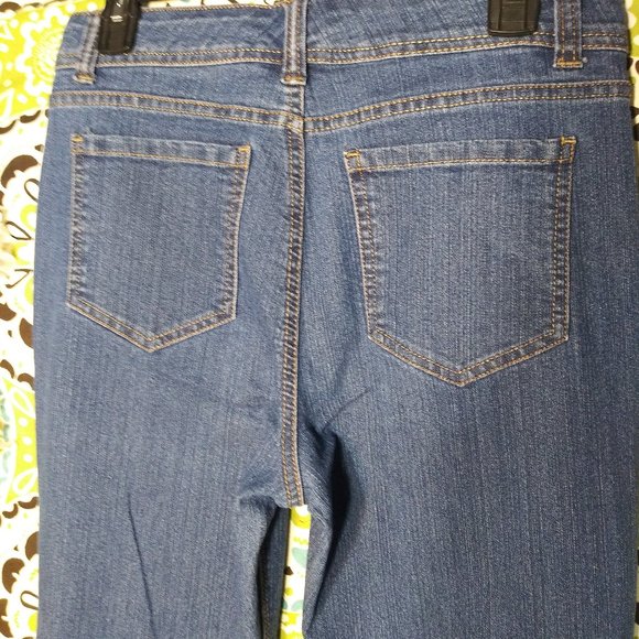 1792 Size 6 Basic Editions lace Flare Jeans - Picture 5 of 5